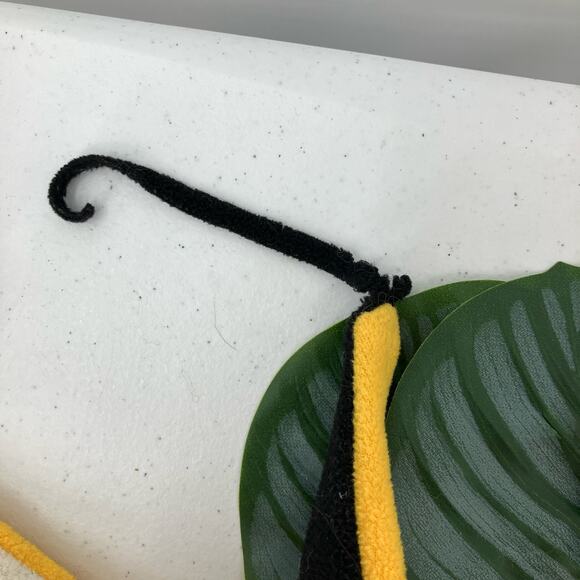 Fan Favorite Iowa Hawkeye University Yellow Black White Embroidered Jester Hat - Picture 5 of 7